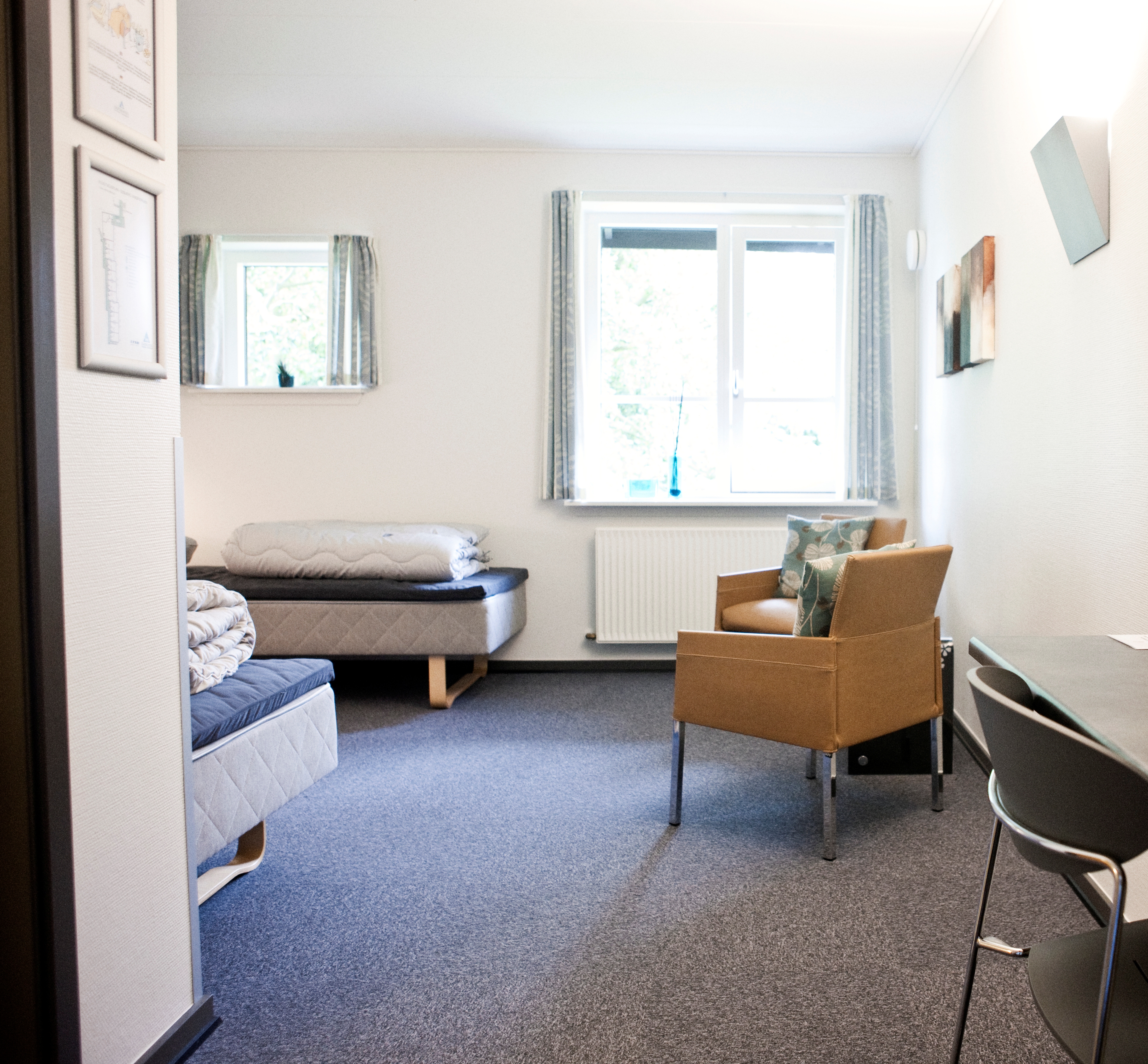 Komfort-Zweibett mit Bad
