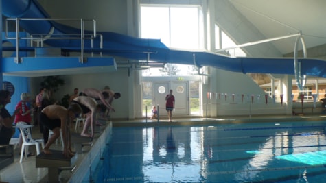 Die Schwimmhalle drin Ribe