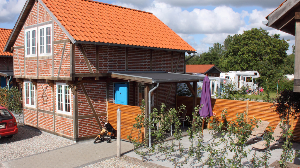 Ribe cabin at Ribe Camping