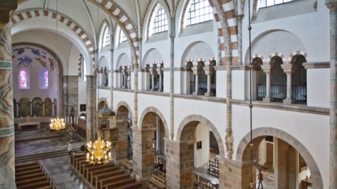 Ribe Blick auf die Kathedrale von der Galerie