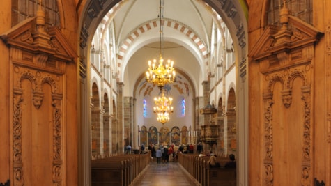 The main door in Ribe Cathedral