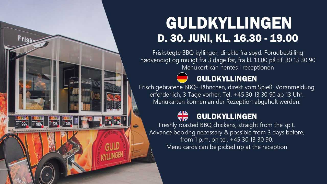 Golden chicken foodtruck