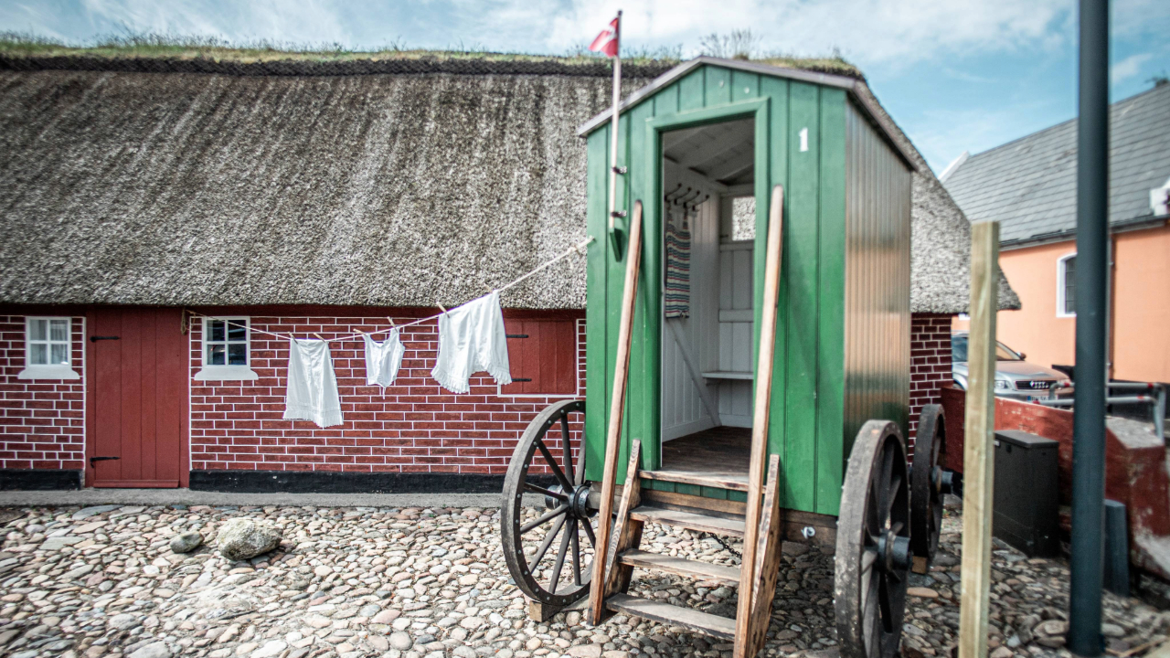 The bathing cart
