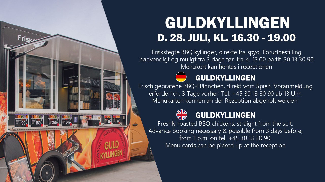Golden chicken foodtruck