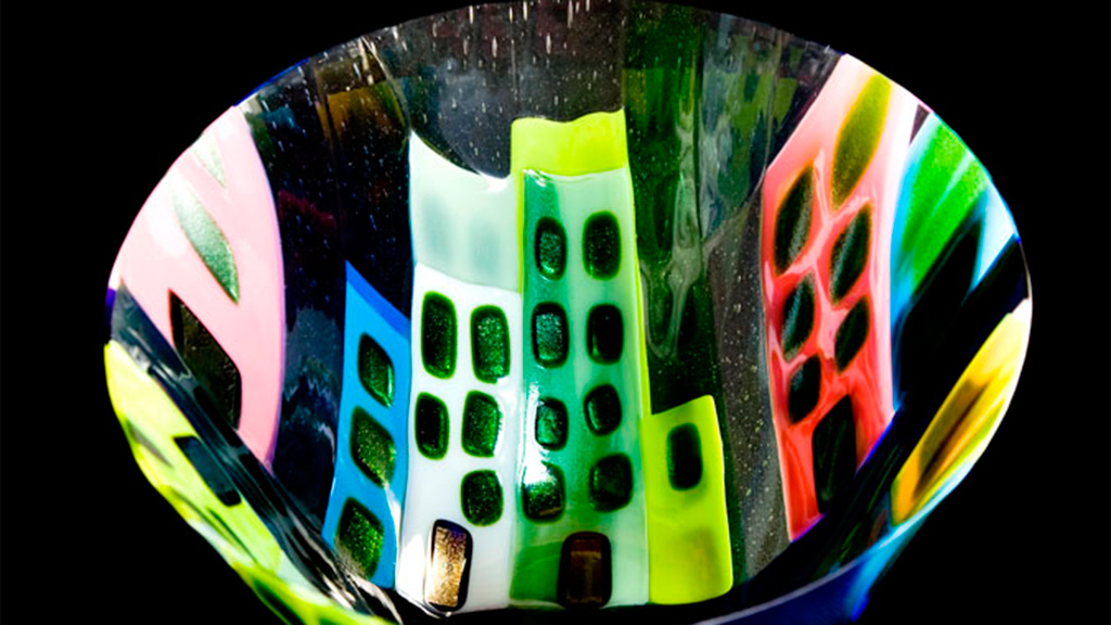 Grünes Gericht von Ribe Glas & Galerie