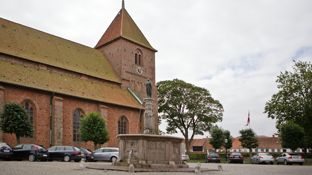 Der Brunnen bei Sct. Catharinæ Kirche