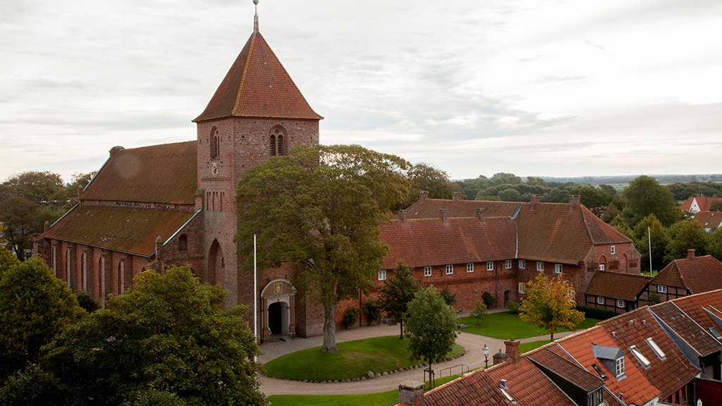 Sct. Catharine Church viewed from a distance