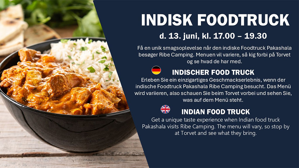 Pakashala Foodtruck, Ribe Camping