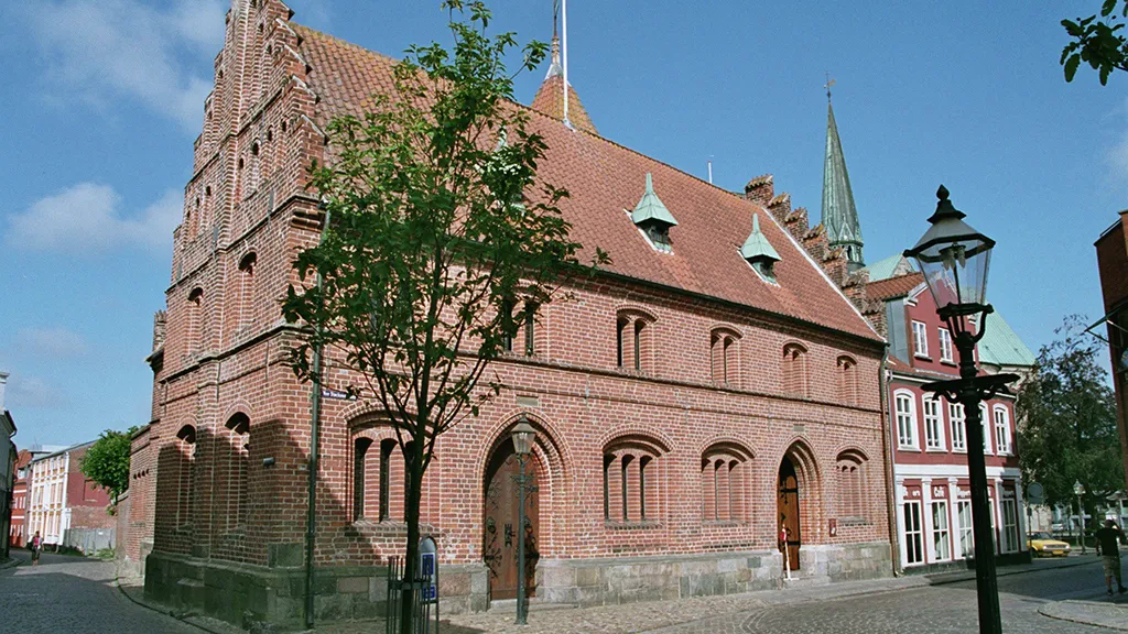 Det Gamle Rådhus i Ribe set udefra
