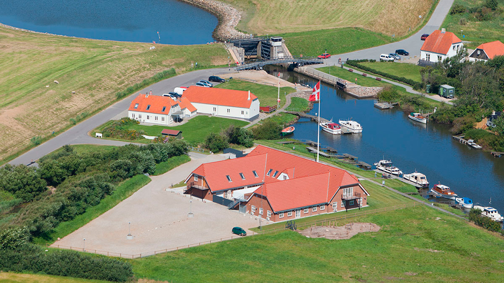 Aerial photo of Kammerslusen