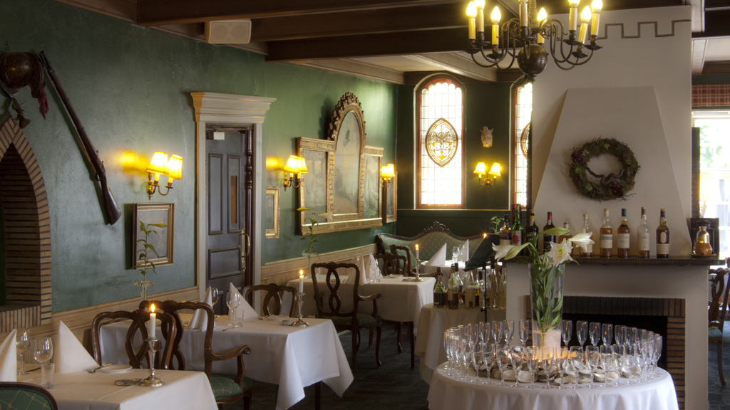 The restaurant at Hotel Dagmar