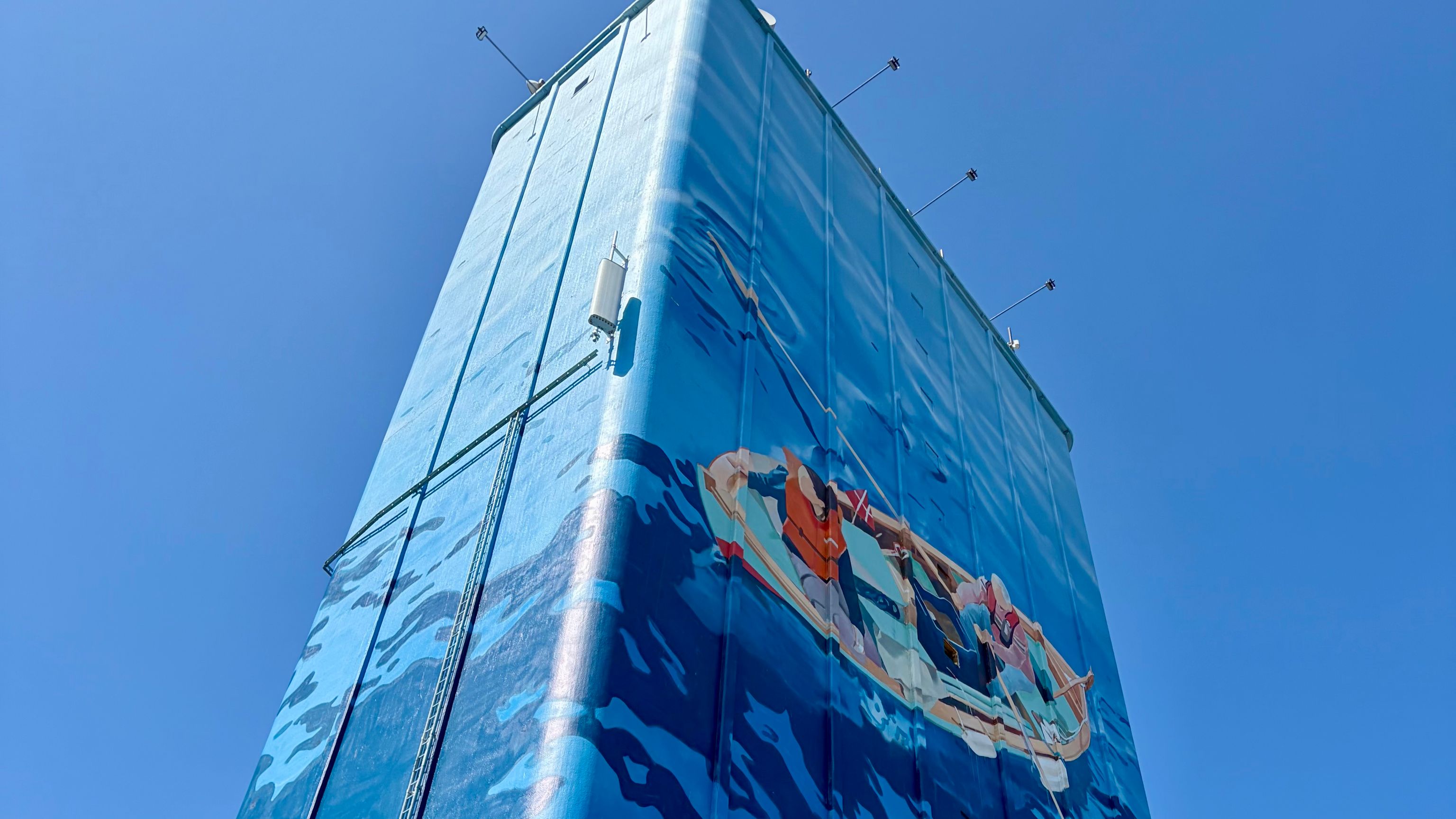 Emmanuel Young Jarus, Blue Water Silo, 2026