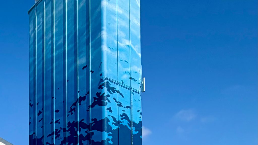 Emmanuel Young Jarus, Blue Water Silo, 2026