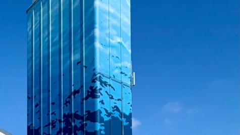 Emmanuel Young Jarus, Blue Water Silo, 2026