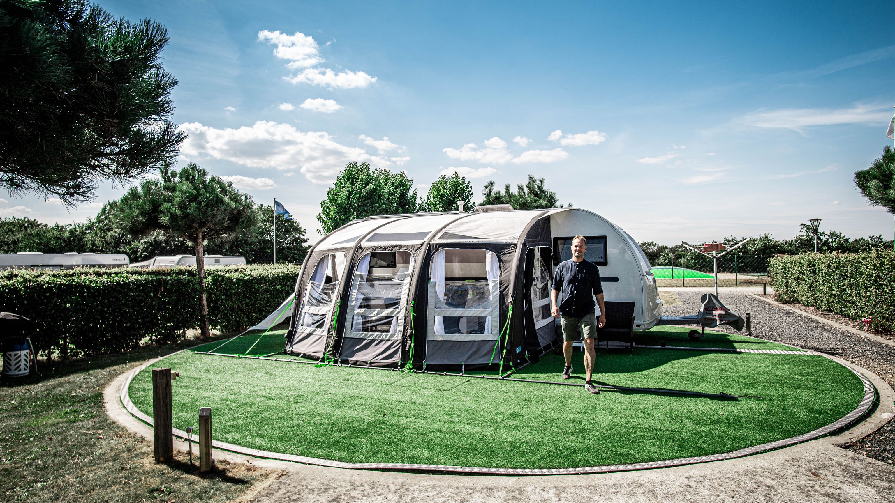 Drejeskiven på Ribe Camping