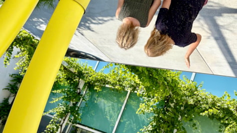 Olafur Eliasson, Your upside down view (udsnit)