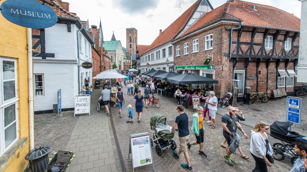 Ribe by night