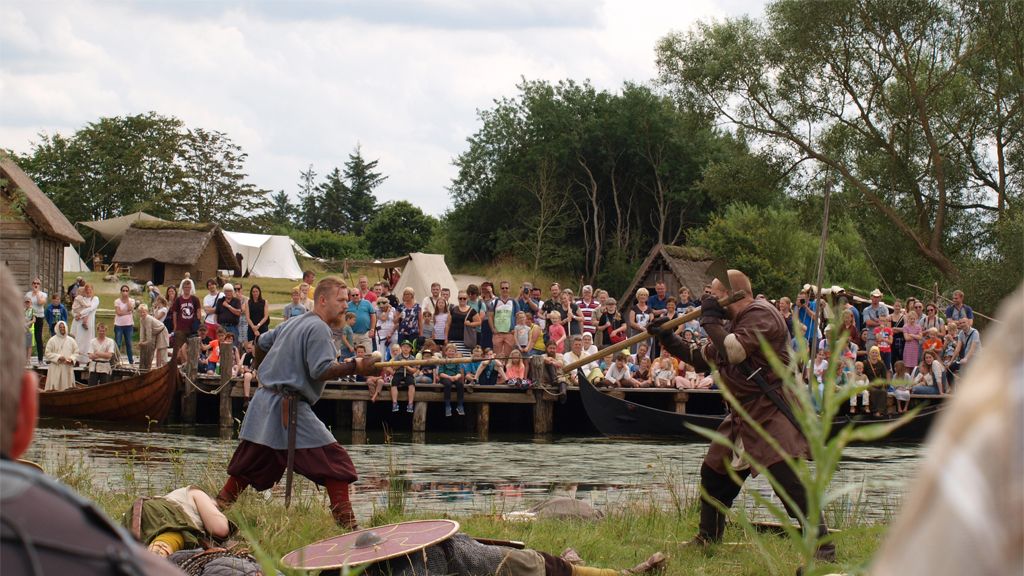 Vikinger i kamp - Ribe VikingeCenter - Destination Vadehavskysten