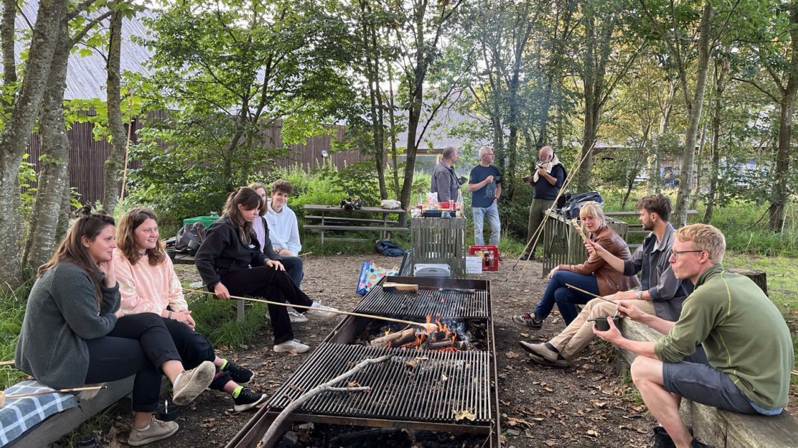 Cook Your Own Oysters over the Fire