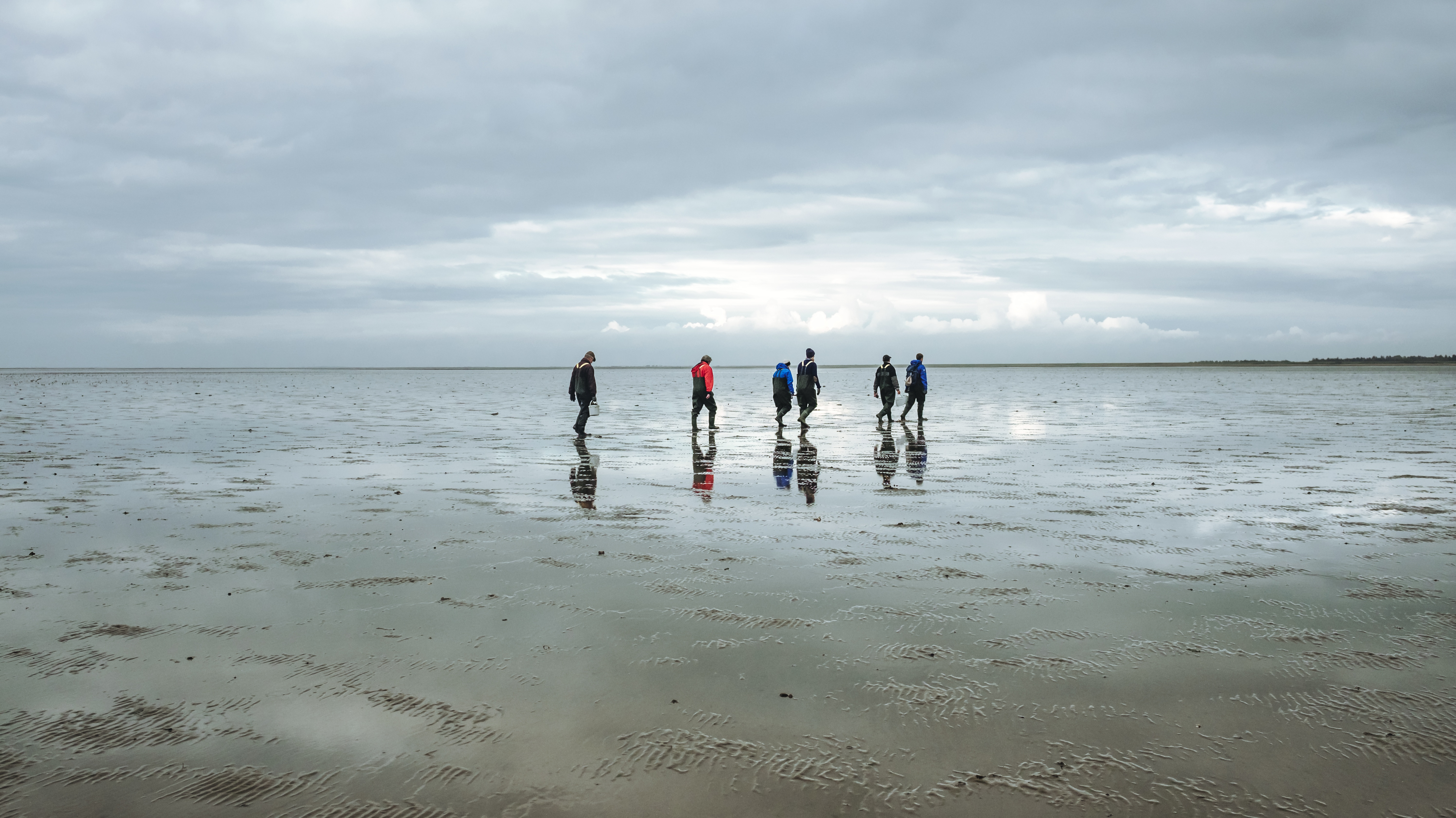 Walk across tidal flats