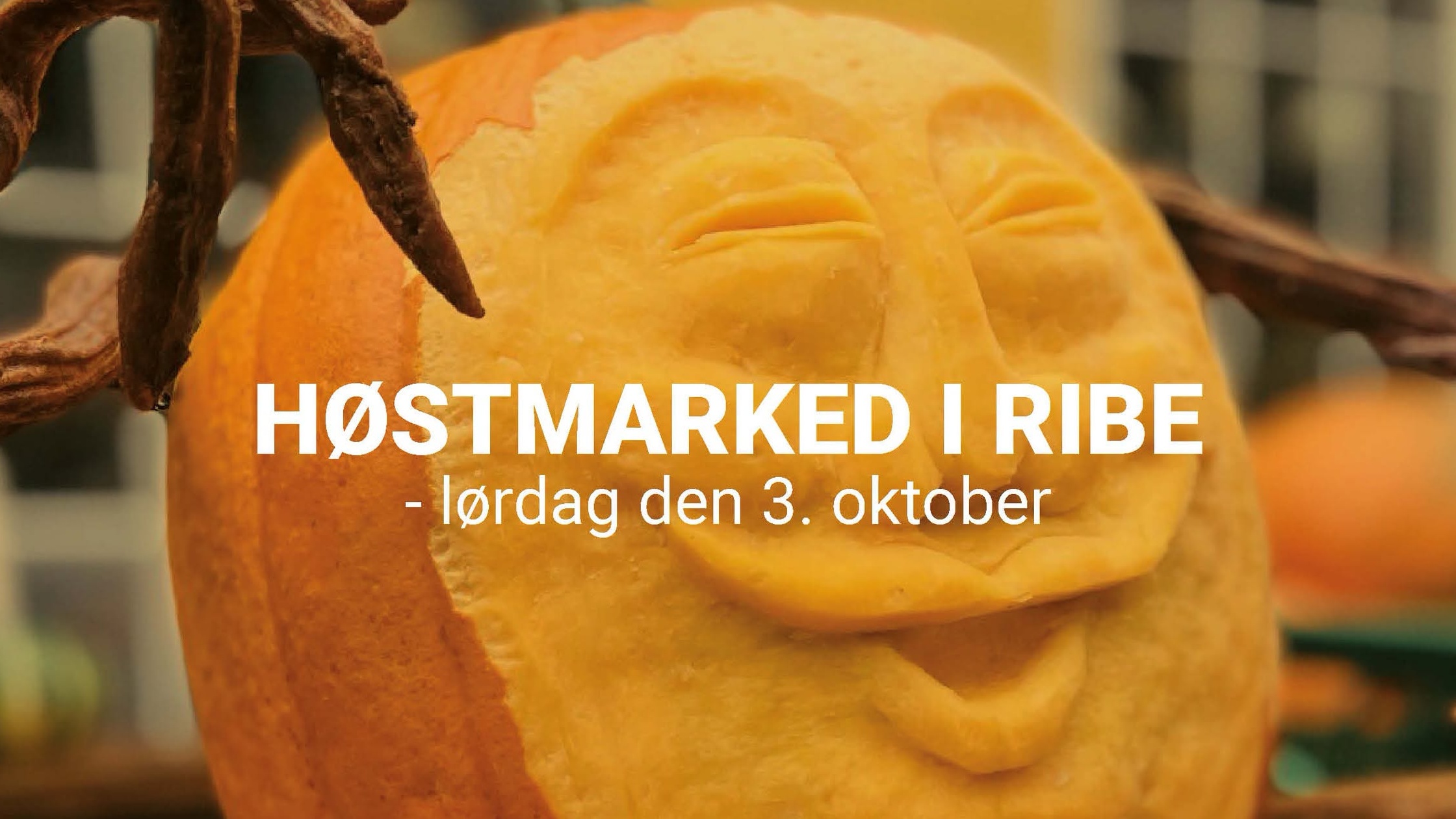 Udskåret græskar