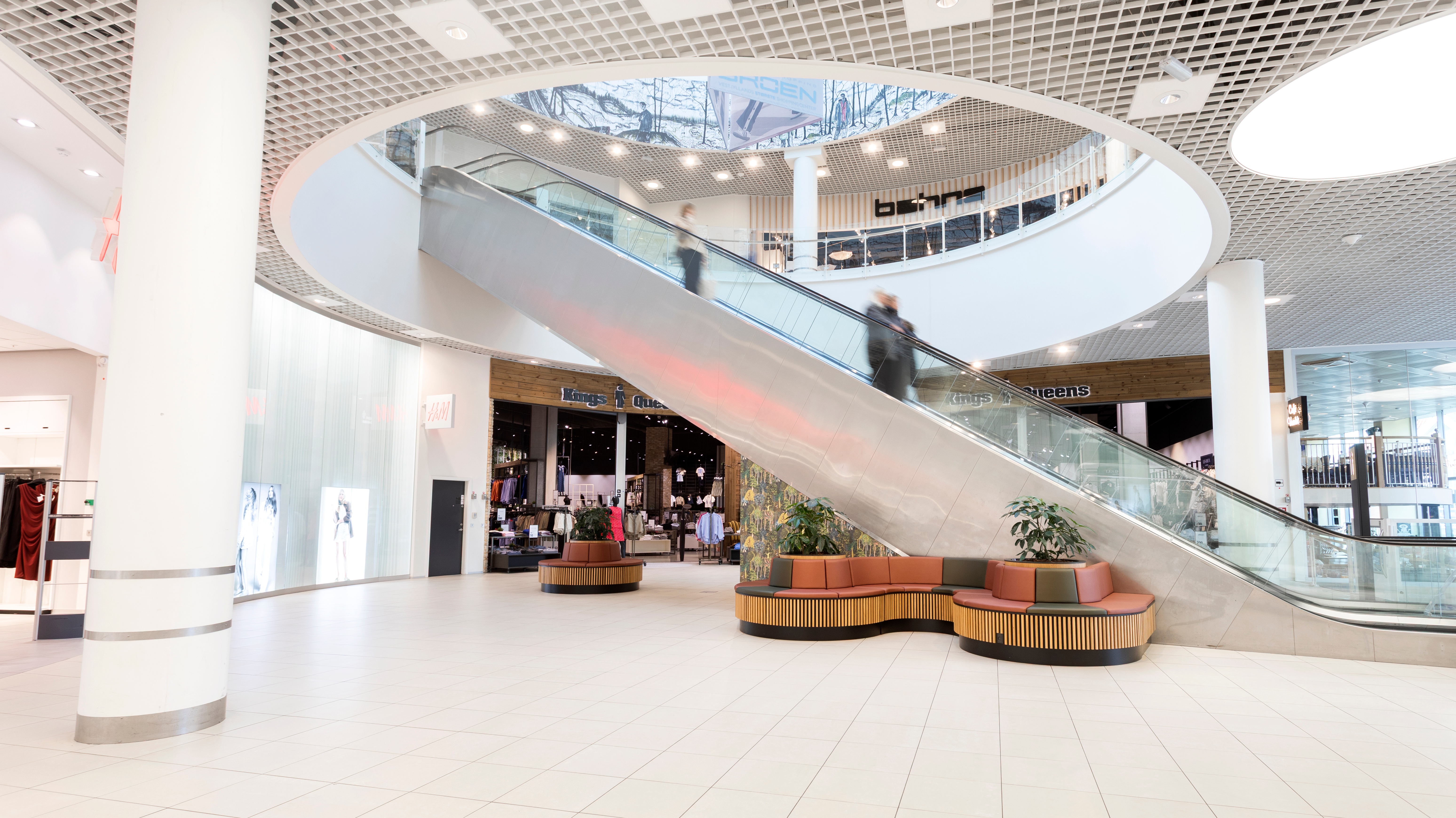 Rolltreppe im Center