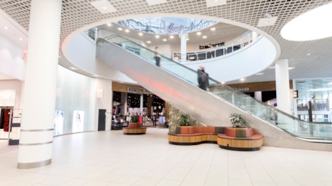 Rulletrappe i center