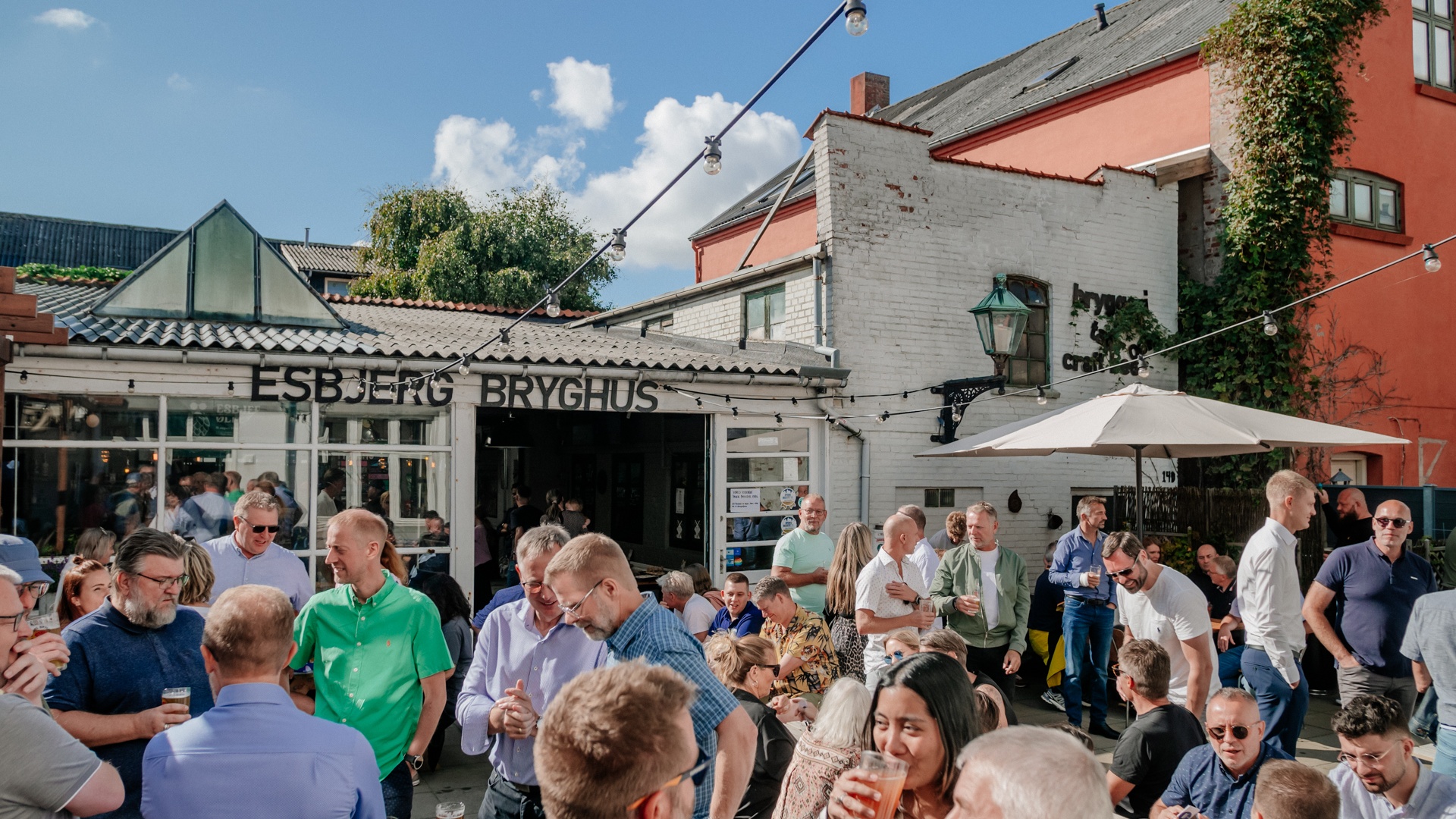Leben im Innenhof
