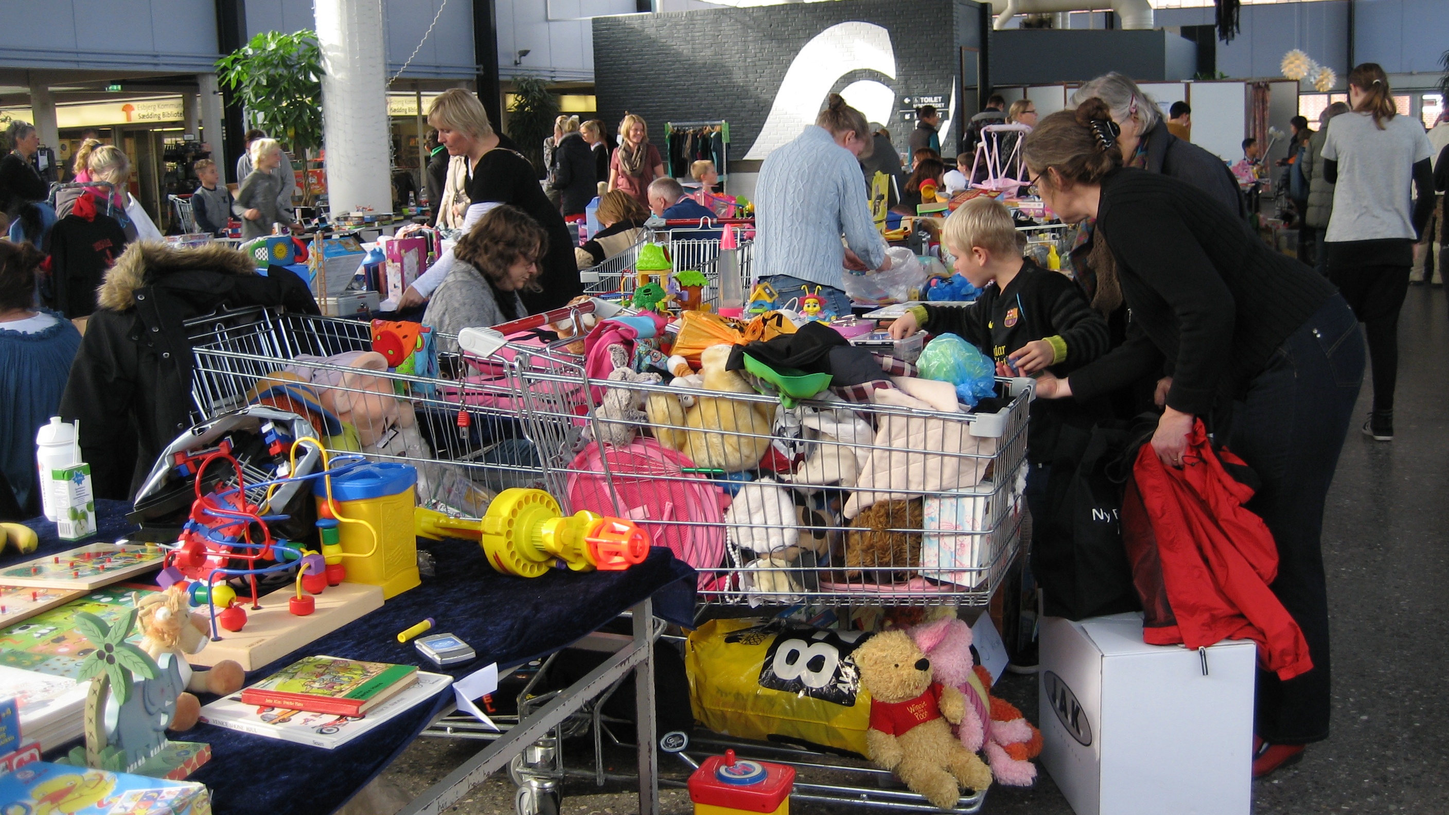 Spielzeugmarkt in Halle