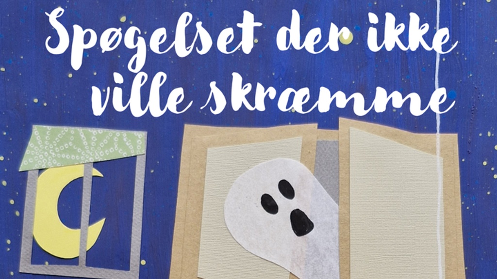 Poster with ghosts