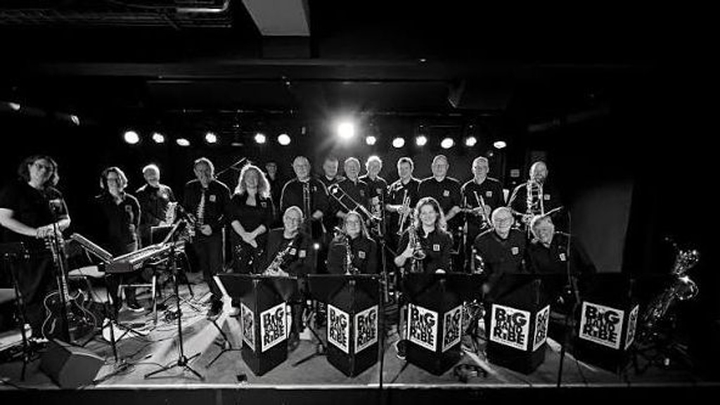Bigband auf der Bühne
