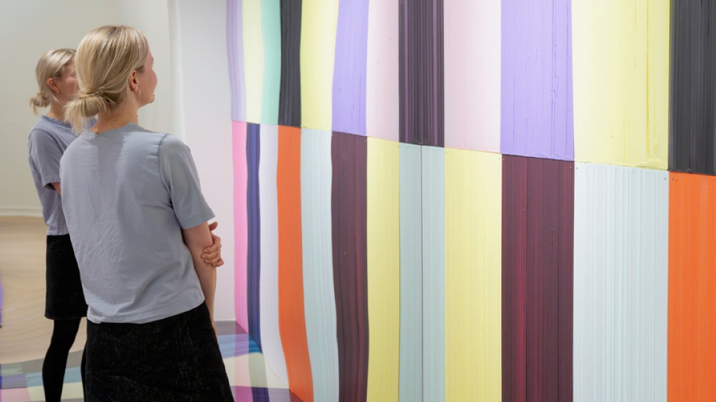 Farbenfrohe Kunst