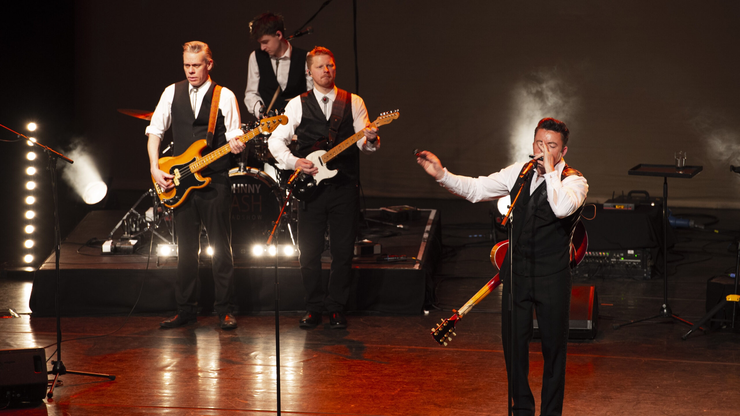 Band on stage