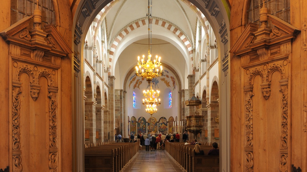 Inde i Ribe Domkirke
