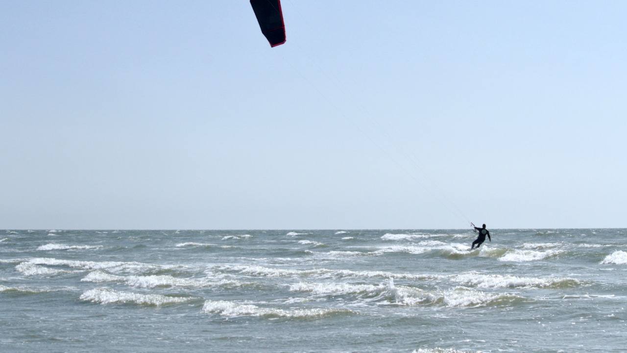 Kitesurf spot on Rindby beach - Fanø