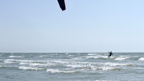 Kitesurf spot på Rindby Strand - Fanø