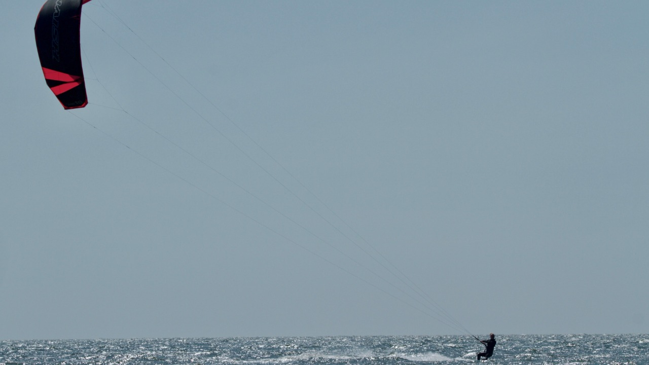 Kitesurf spot on Rindby beach - Fanø