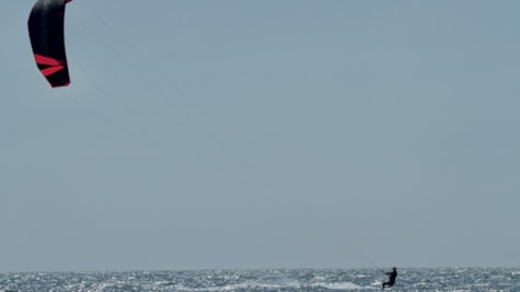 Kitesurf spot på Rindby Strand - Fanø