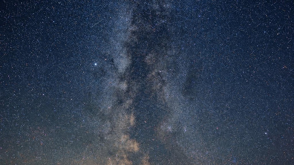 Milky Way at night