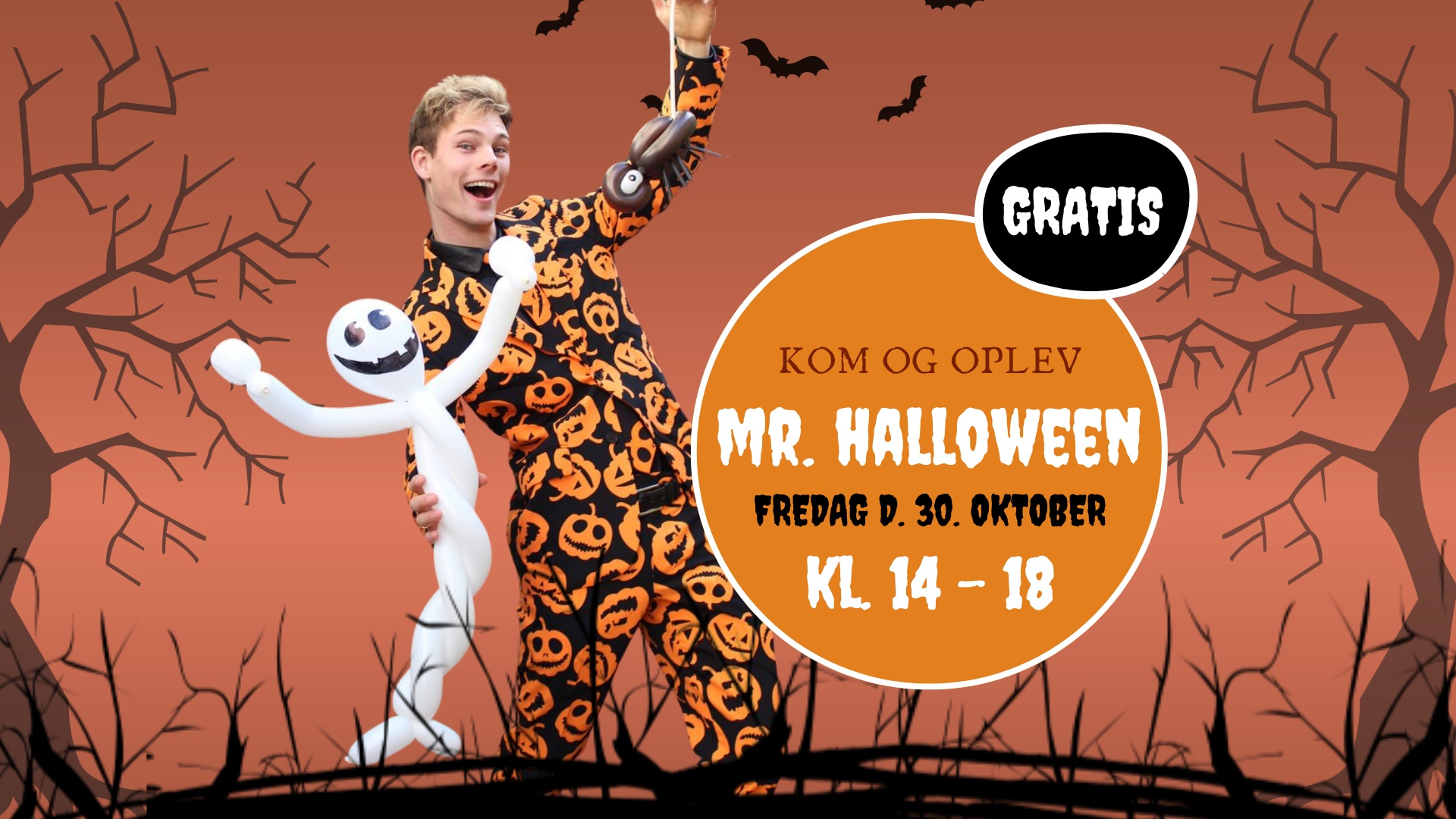 Meet Mr. Halloween at BROEN