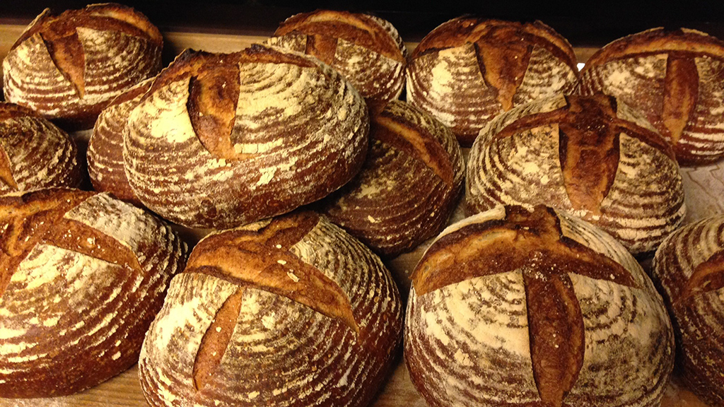 Bread from Pompei Bakery in Ribe