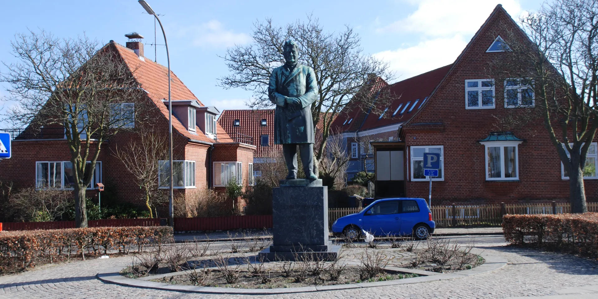 J.C. Christensens statue