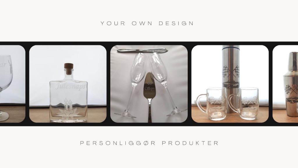 Sandslibning på glas hos SæbeRiget