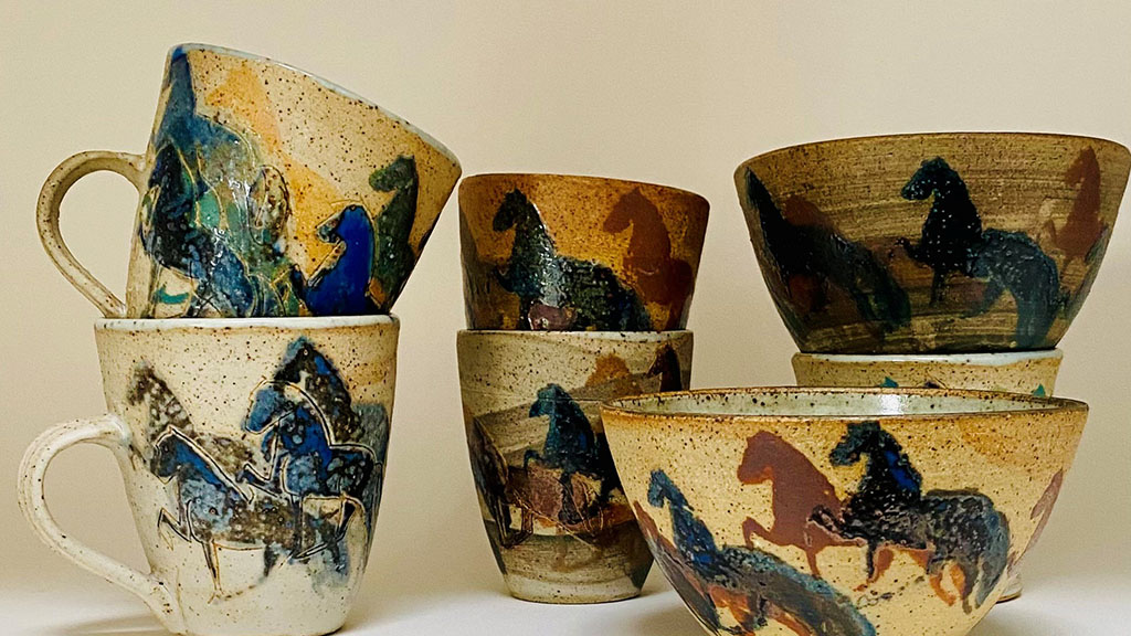 Keramikere Bente og Lars Thorsen