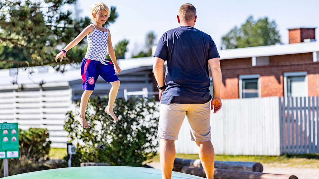 Jumping Joy on StjerneCamping, Vejers Strand