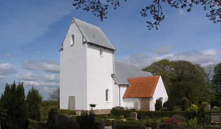 Årre Church seen from the outside