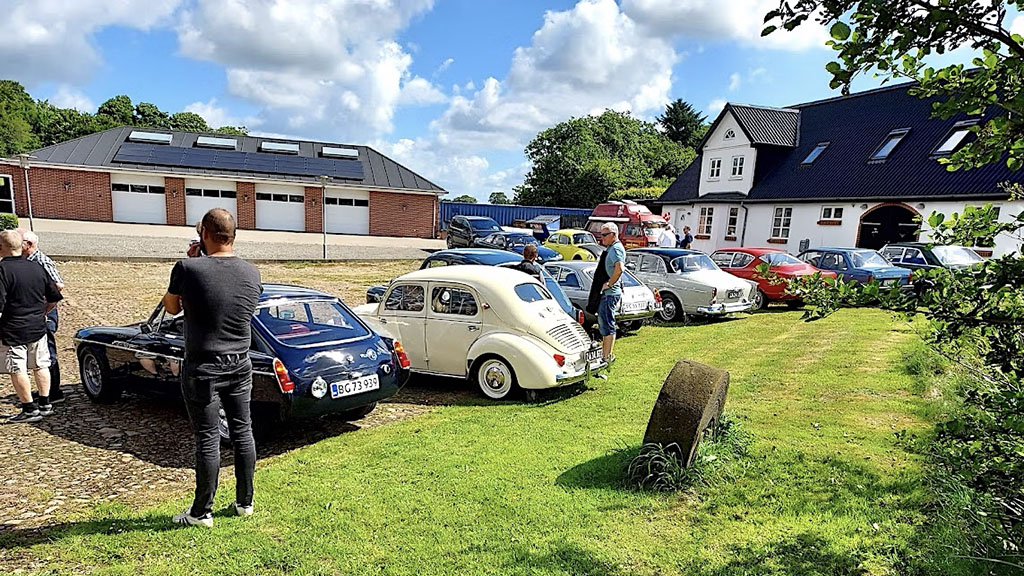 Veteranbil træf Lydum Mølle