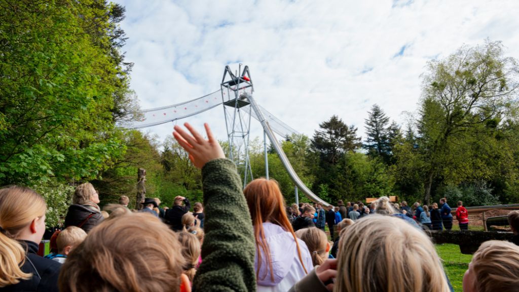 The opening of THE SPIDER at WOW PARK Skjern