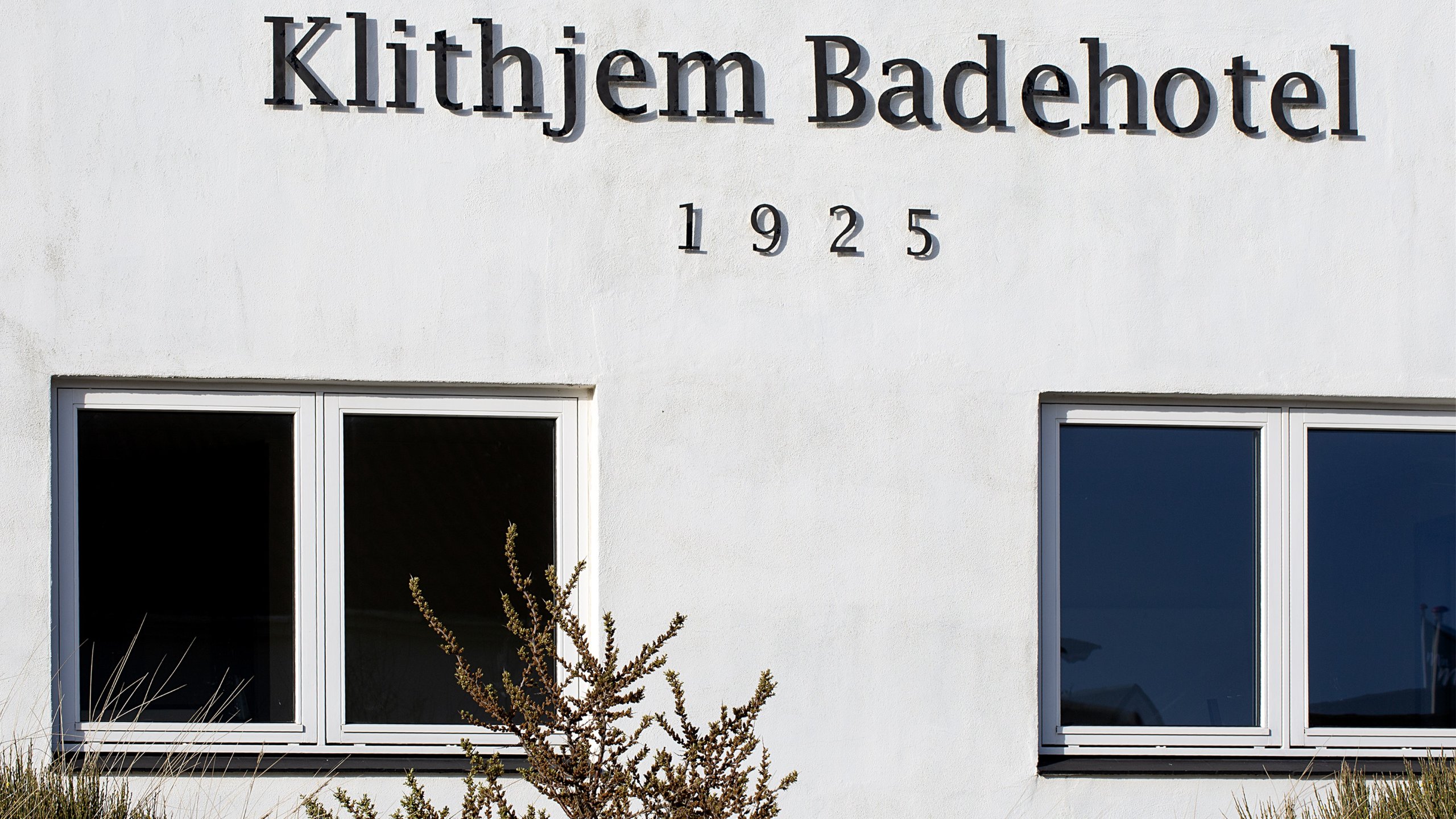 Facade på Klithjem Badehotel