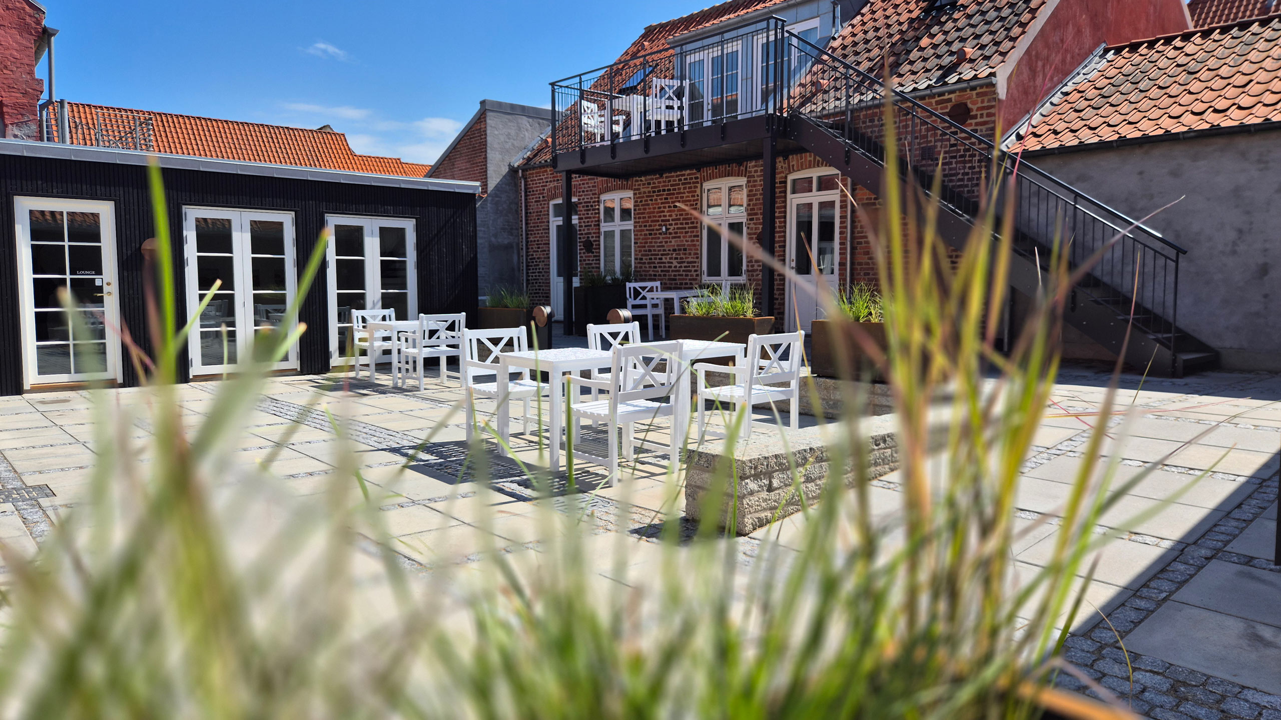 Innenhof des Hotels